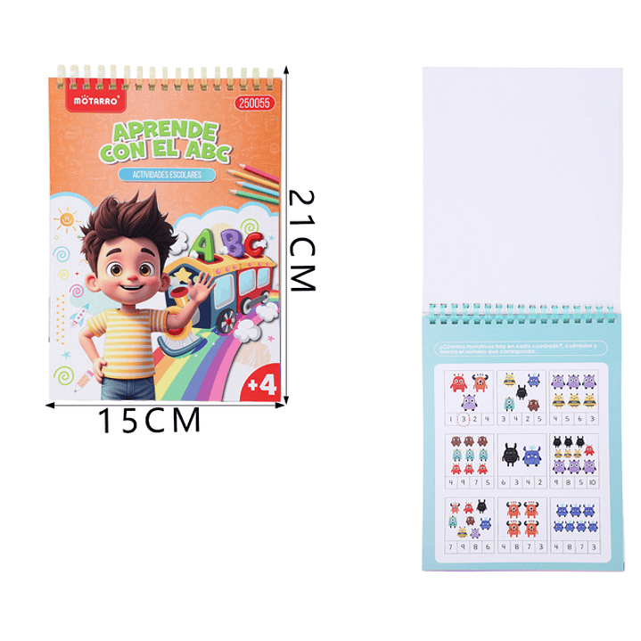 Block educativo kids 15*21cm 1