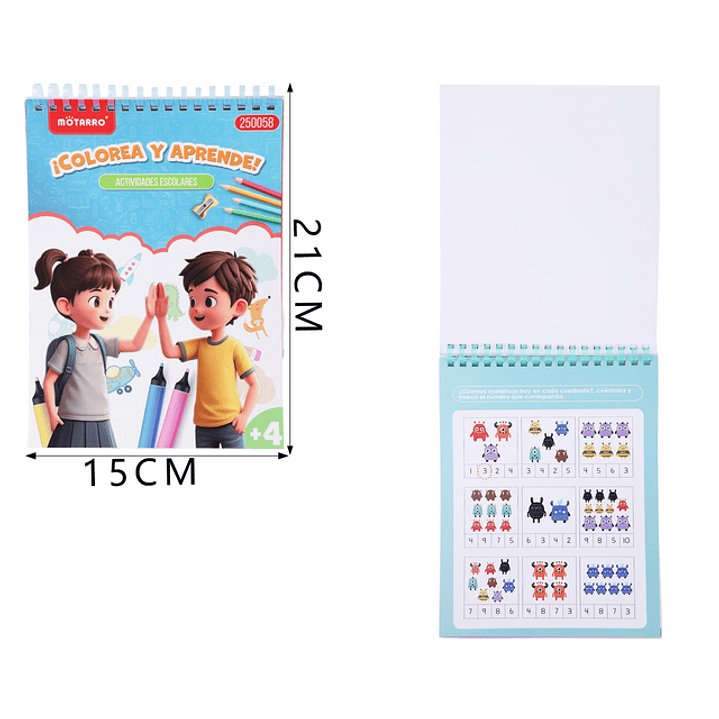 Block educativo kids 15*21cm 1