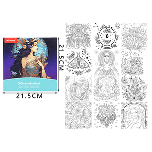 Libro para colorear 21.5cm