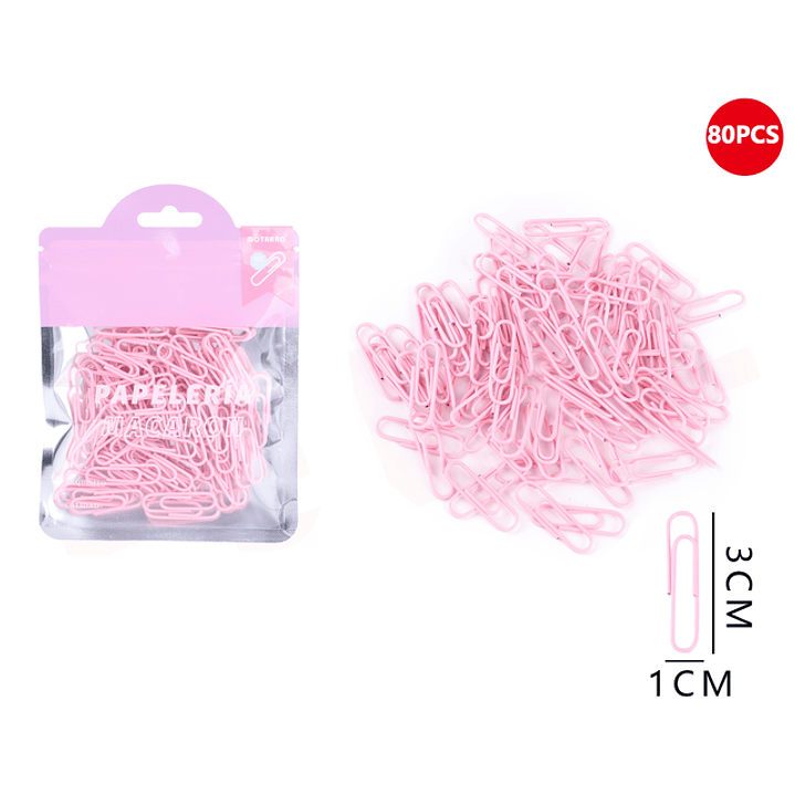 Clips de papel 28mm 80pcs 1