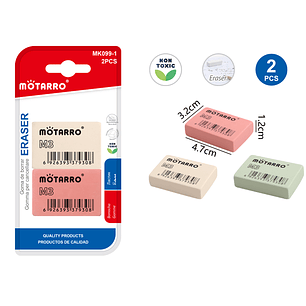 Gomas de borrar tpr 2pcs