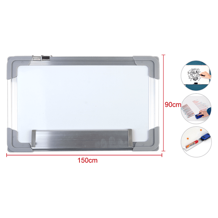 Pizarra magnetica aluminio una cara 90x150cm 1