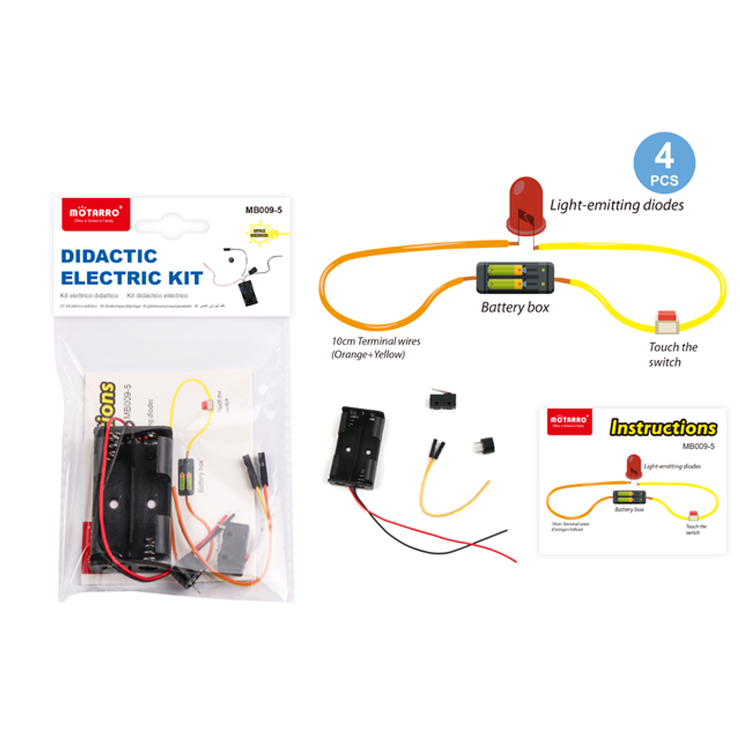 Set Circuito Electrico 4Pcs 3 1