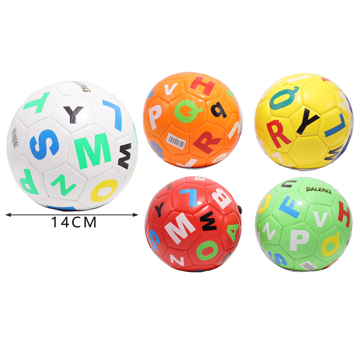 Pelota De Futbol (Colores Surtidos) 14Cm 1