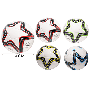Pelota De Futbol (Colores Surtidos) 14Cm