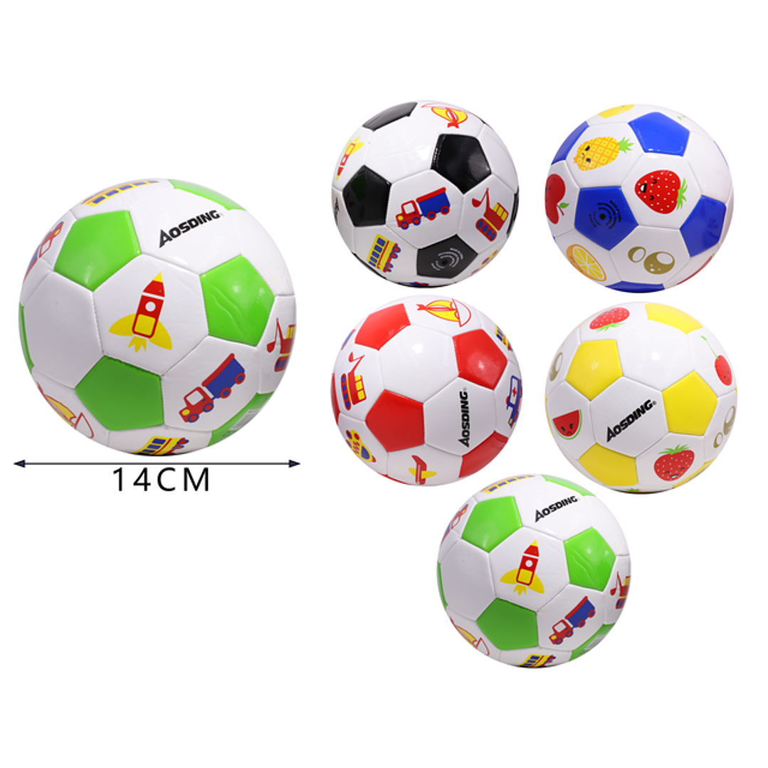 Pelota De Futbol (Colores Surtidos) 14Cm 1