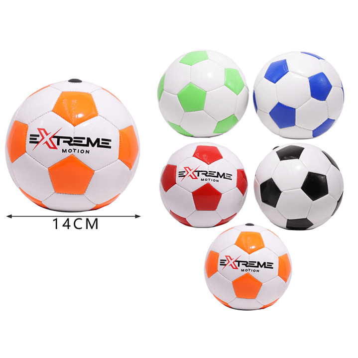 Pelota De Futbol (Colores Surtidos) 14Cm 1