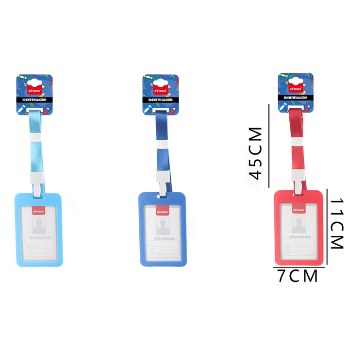 Portal credencial 11x7cm 1