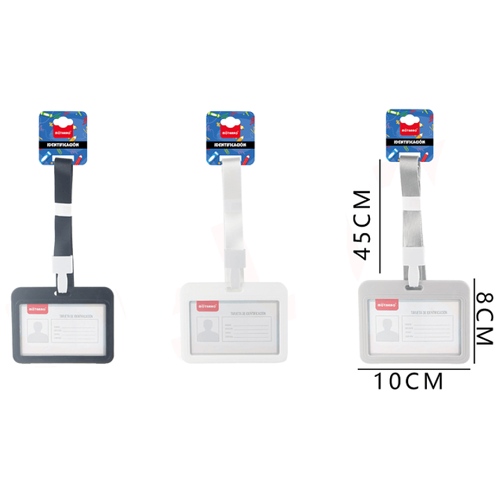 Portal credencial 10x8cm 1