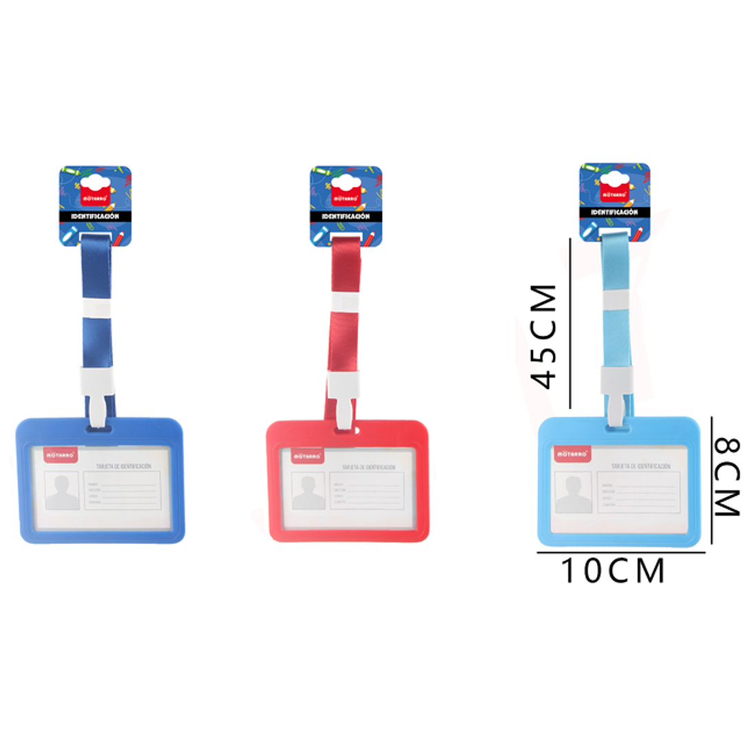 Portal credencial 10*8cm 1