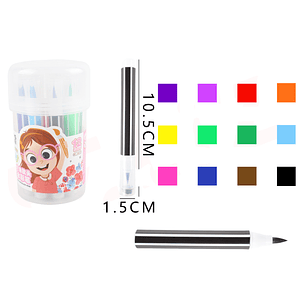 Marcadores de colores 12.5cm 18pcs