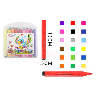Marcadores de colores 13cm 18pcs