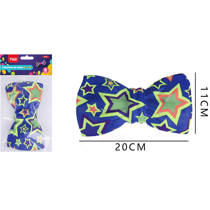 Corbatin fluor de fiesta 1