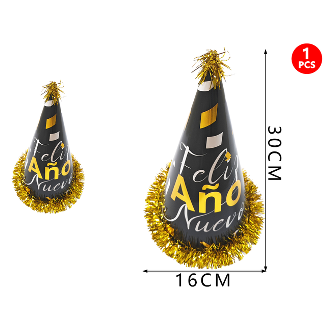 Gorro feliz año nuevo 30cm 1