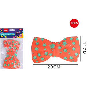 Corbatin fluor de fiesta