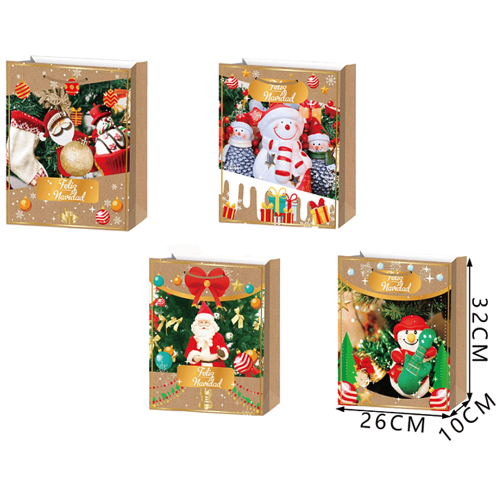 Bolsas de regalo M navidad 1