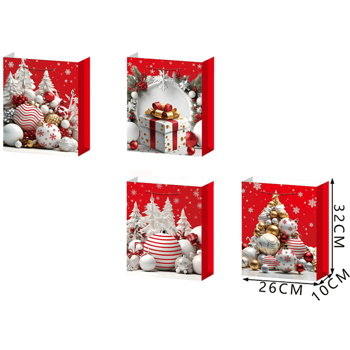 Bolsas De Regalo M Navidad  1