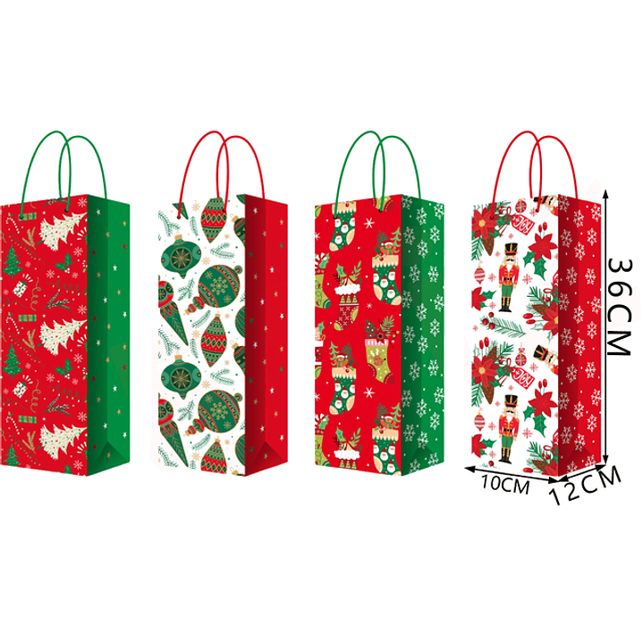 Bolsas de vino navidad 1