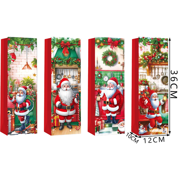 Bolsas de vino navidad 1
