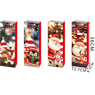 Bolsas de vino navidad