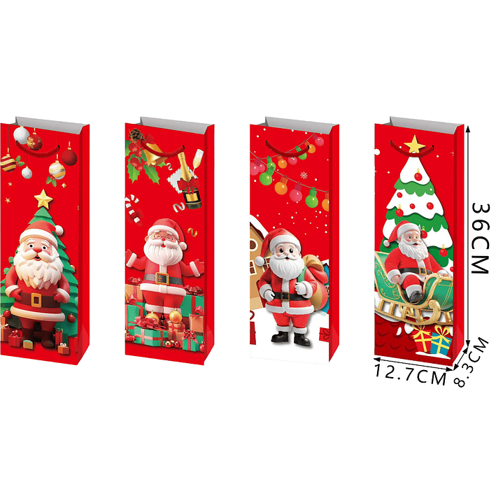 Bolsas de vino navidad 1