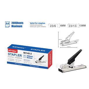 Grapadora para 200hojas