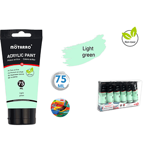 Pintura verde pastel 75ml