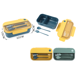 Conjunto de fiambrera 1100ml