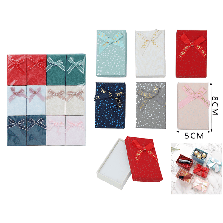 Caja de regalos joyas 5*8cm (Color al azar) 1