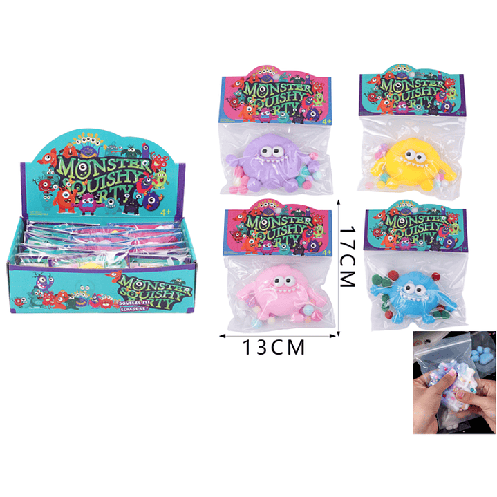 Juquete mochi antiestres monster 1