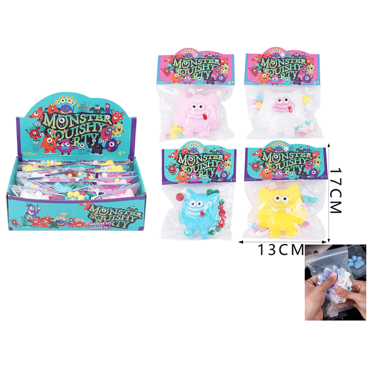 Juquete mochi antiestres monster 1