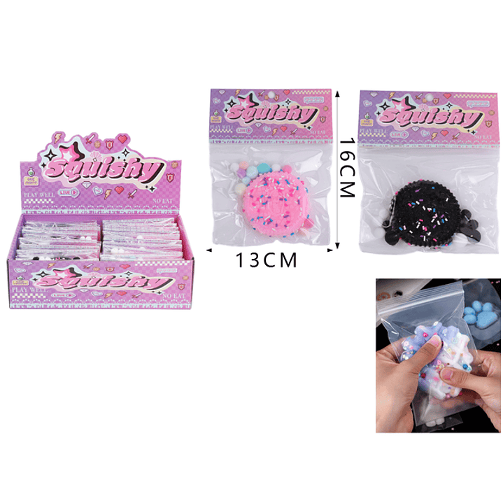 Juquete mochi antiestres galleta 1