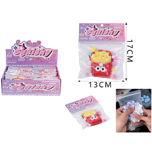 Juquete mochi antiestres papasfritas