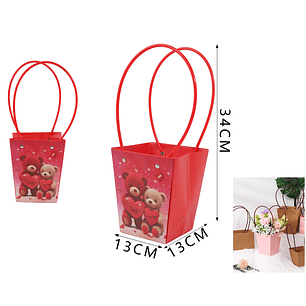 Bolsa florales 13*34cm