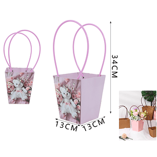 Bolsa florales 13*34cm