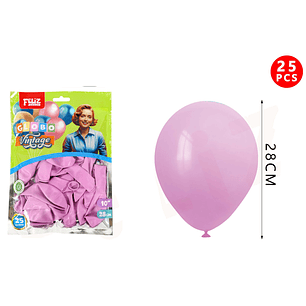 Globos vintage 10pul. 25pcs