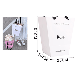 Bolsa blanco 20*34cm