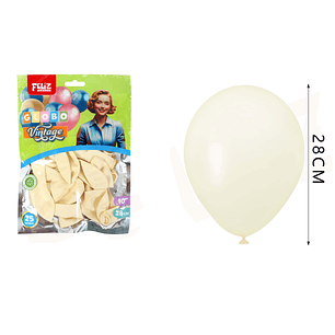 Globos vintage 10pul. 25pcs