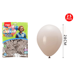Globos vintage 10pul. 25pcs