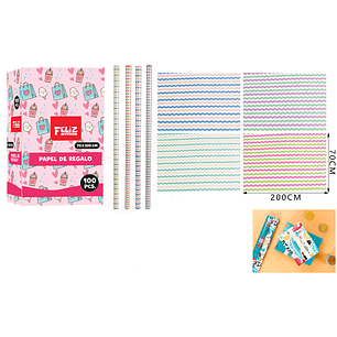 Papel de regalo 70*200cm
