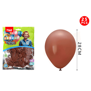 Globos vintage 10pul. 25pcs