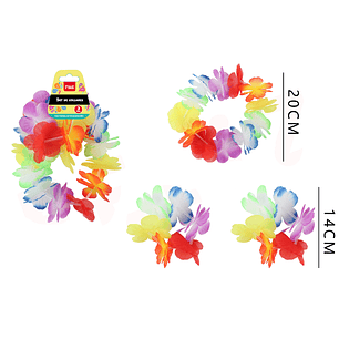 Collar hawaiano 3pcs