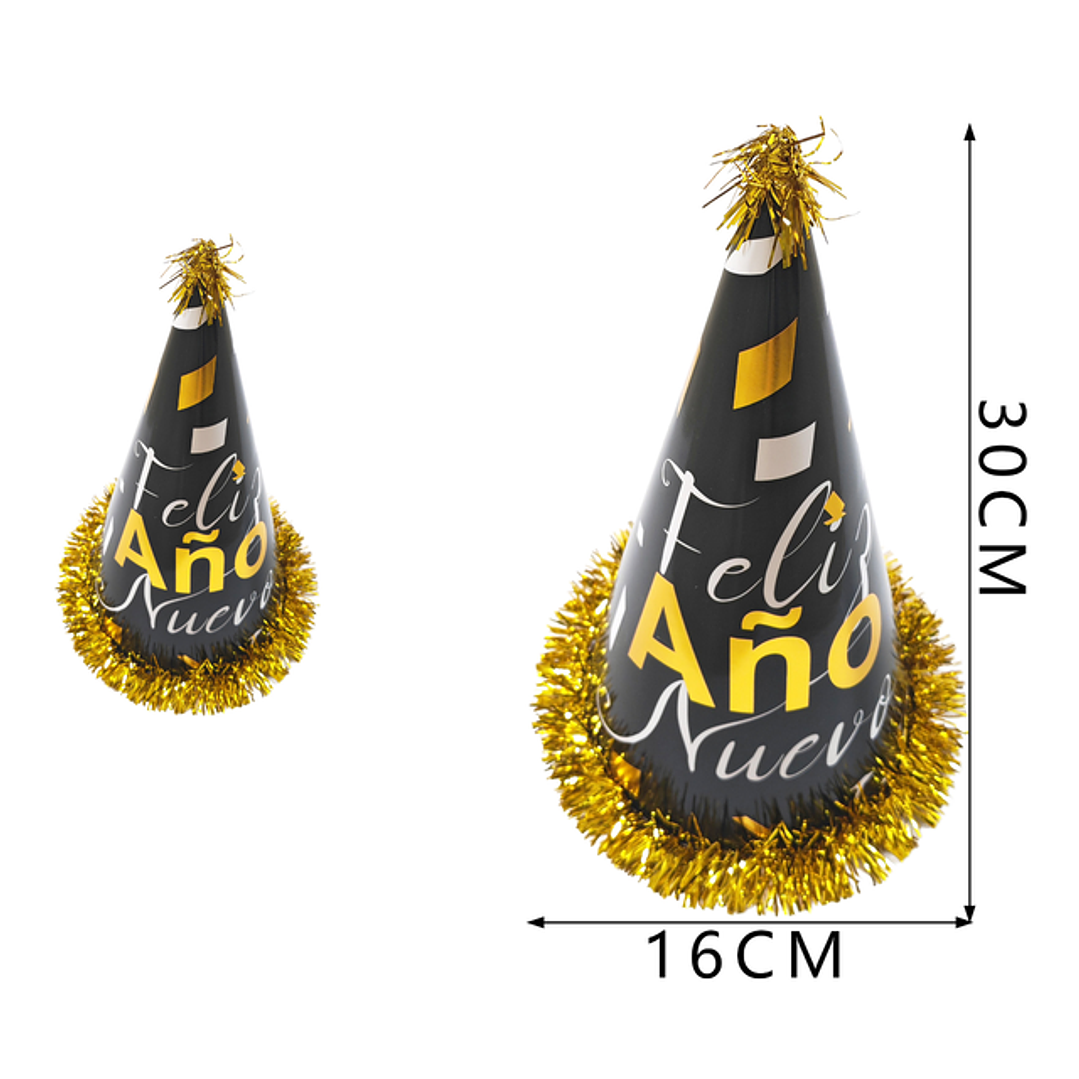 Gorro feliz año nuevo 30cm 1