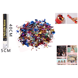 Lanza confeti año nuevo 40cm