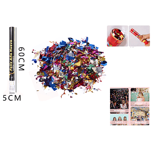 Lanza confeti año nuevo 60cm