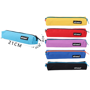 Estuche con cierre escolar