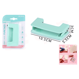 Perforadora verde 10.5*5.5*3cm