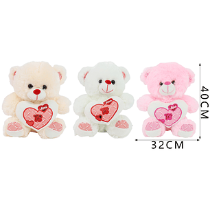 Peluche osito te amo 40cm