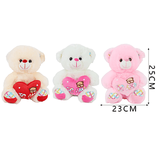 Peluche osito te amo 25cm