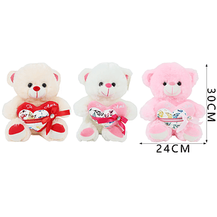 Peluche osito te amo 30cm